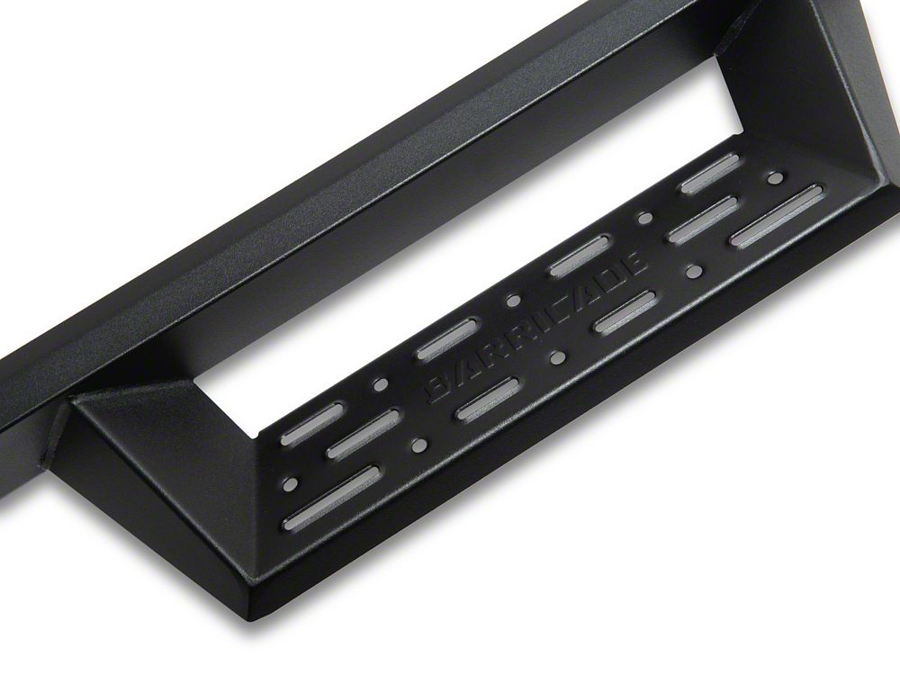 Barricade Canyon Drop Steps; Textured Black (19-25 Ranger SuperCrew)