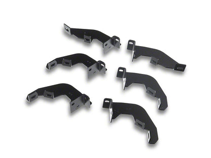 Barricade Canyon Drop Steps; Textured Black (19-23 Ranger SuperCab)