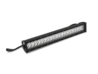 Barricade 3.50-Inch Bull Bar with Skid Plate and 20-Inch LED Light Bar; Stainless Steel (15-22 Canyon)