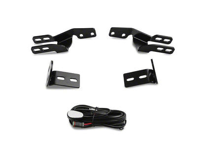 Barricade 3.50-Inch Bull Bar with Skid Plate and 20-Inch LED Light Bar; Stainless Steel (15-22 Canyon)