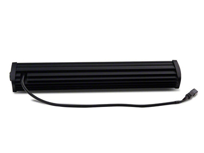 Barricade 3.50-Inch Bull Bar with Skid Plate and 20-Inch LED Light Bar; Textured Black (15-22 Canyon)