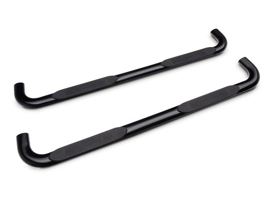 Barricade 3-Inch 90 Degree Bent End Side Step Bars; Black (15-22 Canyon Extended Cab)