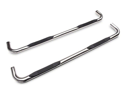 Barricade 3-Inch 90 Degree Bent End Side Step Bars; Stainless Steel (15-22 Canyon Crew Cab)
