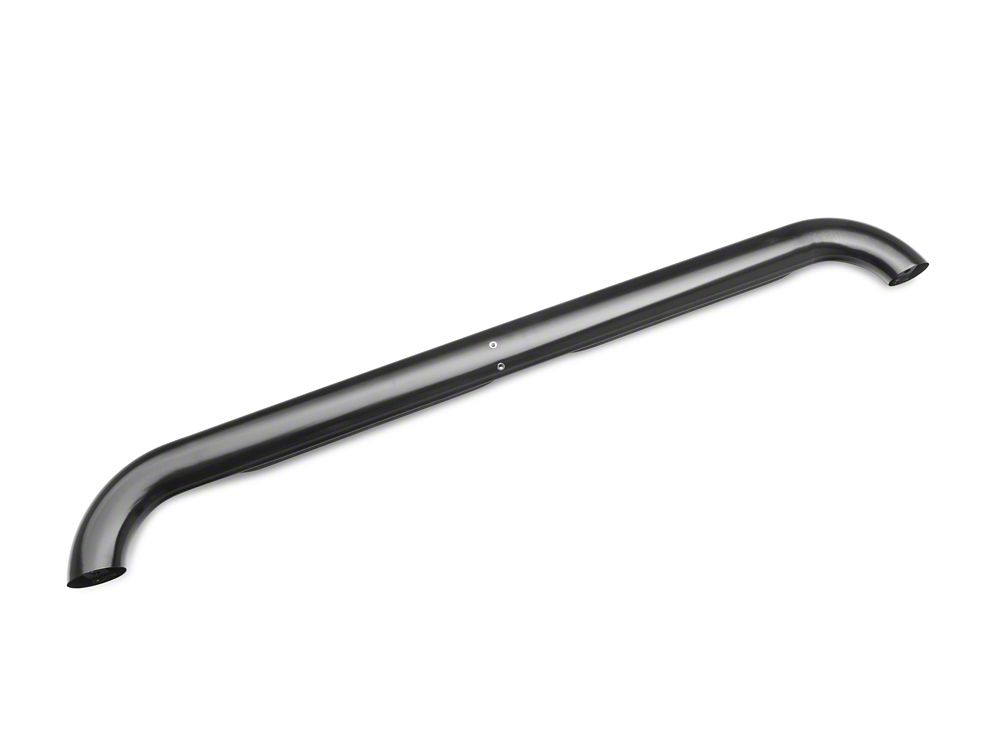 Barricade 4-Inch Oval 90 Degree Bent End Side Step Bars; Black (15-22 Canyon Extended Cab)