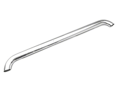 Barricade 4-Inch Oval 90 Degree Bent End Side Step Bars; Stainless Steel (15-22 Canyon Crew Cab)