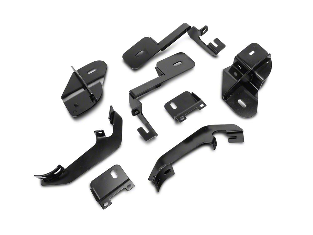 Barricade 4-Inch Oval 90 Degree Bent End Side Step Bars; Stainless Steel (15-22 Canyon Crew Cab)
