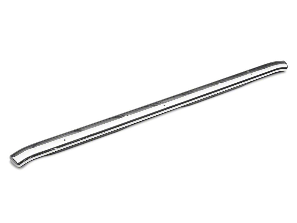 Barricade 5-Inch Oval Bent End Side Step Bars; Stainless Steel (15-22 Canyon Extended Cab)