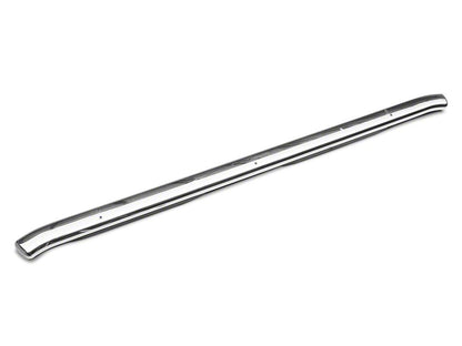 Barricade 5-Inch Oval Bent End Side Step Bars; Stainless Steel (15-22 Canyon Extended Cab)