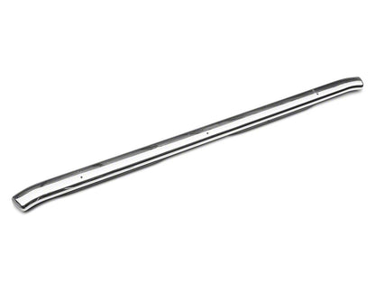 Barricade 5-Inch Oval Bent End Side Step Bars; Stainless Steel (15-22 Canyon Crew Cab)
