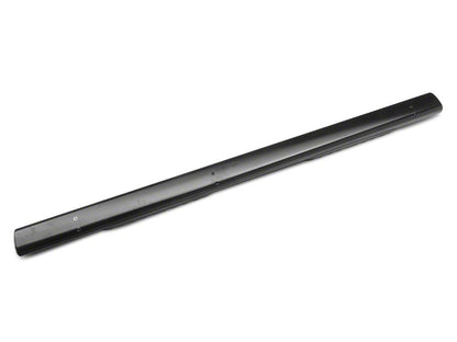 Barricade 5-Inch Oval Straight End Side Step Bars; Black (15-22 Canyon Extended Cab)