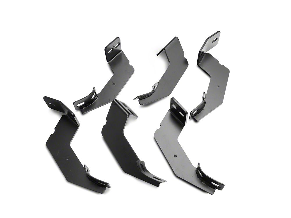 Barricade 5-Inch Oval Straight End Side Step Bars; Stainless Steel (15-22 Canyon Crew Cab)