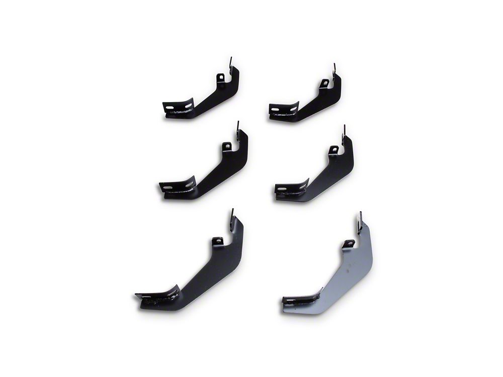 Barricade 6-Inch Oval Bent End Side Step Bars; Stainless Steel (15-22 Canyon Extended Cab)