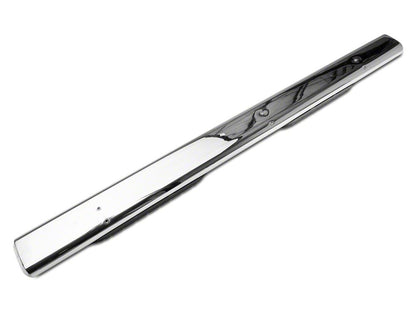 Barricade 6-Inch Oval Straight End Side Step Bars; Rocker Mount; Stainless Steel (07-19 Sierra 2500 HD Extended/Double Cab)