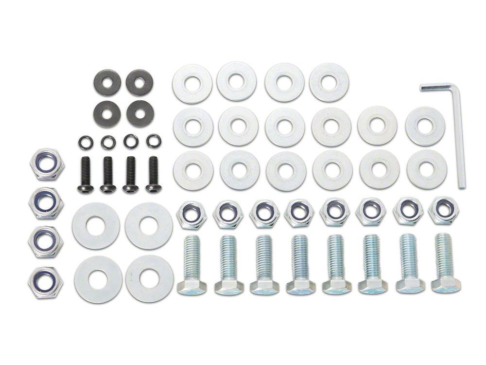 Barricade Replacement Bull Bar Hardware Kit for HG1151 Only (11-19 Sierra 2500 HD)