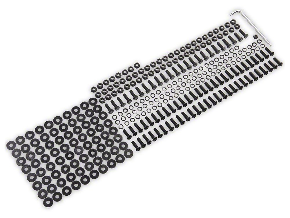Barricade Replacement HD Overland Rack Hardware Kit for HG15867 Only (20-25 Sierra 2500 HD w/ 6.90-Foot Standard Box)
