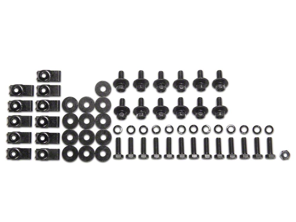 Barricade Replacement Side Step Bar Hardware Kit for HG1136 Only (07-19 Sierra 2500 HD Crew Cab)
