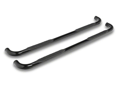 Barricade E-Series 3-Inch Side Steps; Black; Body Mount (20-25 Sierra 2500 HD Double Cab)