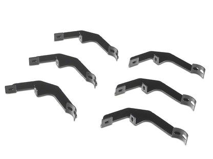 Barricade E-Series 3-Inch Side Steps; Black; Rocker Panel Mount (20-25 Sierra 2500 HD Double Cab)
