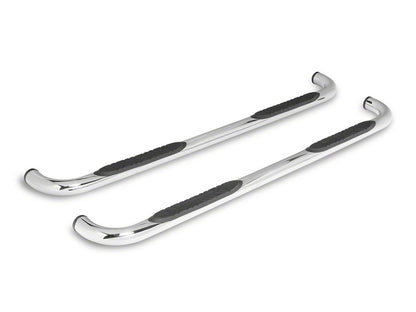 Barricade E-Series 3-Inch Side Steps; Stainless Steel; Body Mount (20-25 Sierra 2500 HD Double Cab)