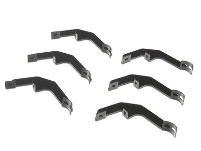 Barricade E-Series 3-Inch Side Steps; Stainless Steel; Rocker Panel Mount (20-25 Sierra 2500 HD Double Cab)