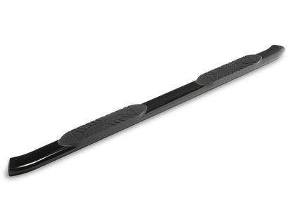 Barricade E-Series 5-Inch Oval Bent End Side Step Bars; Black (20-25 Sierra 2500 HD Crew Cab)