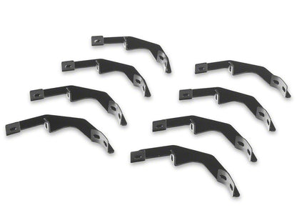 Barricade E-Series 5-Inch Oval Bent End Side Step Bars; Black (20-25 Sierra 2500 HD Crew Cab)