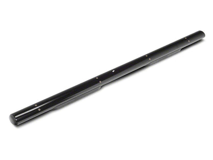 Barricade E-Series Oval Straight Side Step Bars; Black (20-25 Sierra 2500 HD Crew Cab)