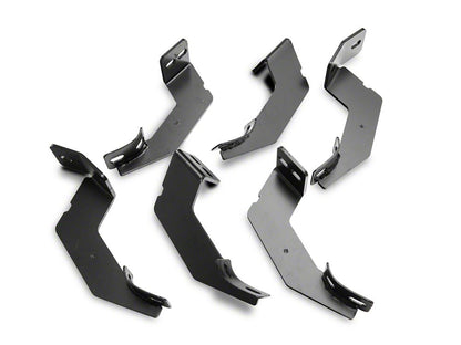 Barricade PNC Side Step Bars; Textured Black (20-25 Sierra 2500 HD Double Cab)