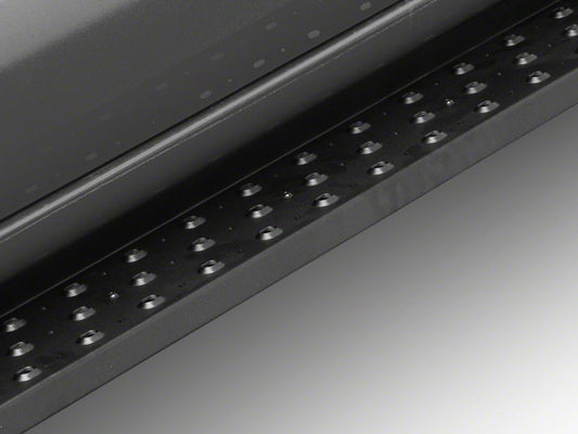 Barricade Rattler Running Boards; Black (20-25 Sierra 2500 HD Crew Cab)