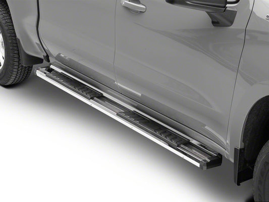 Barricade S6 Running Boards; Stainless Steel (20-25 Sierra 2500 HD Crew Cab)
