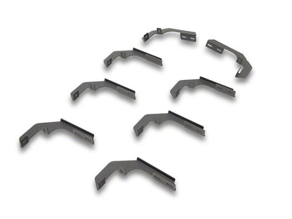 Barricade Formed HD Running Boards; Textured Black (20-25 Sierra 2500 HD Crew Cab)