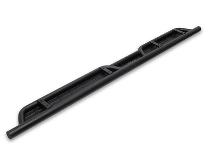 Barricade Formed HD Running Boards; Textured Black (20-25 Sierra 3500 HD Double Cab)