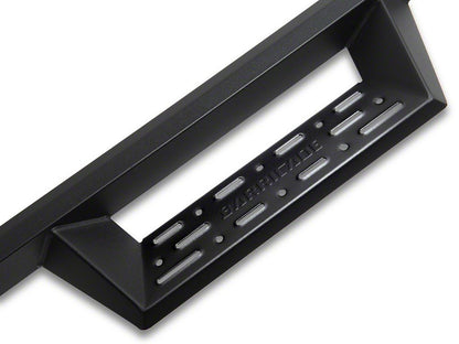 Barricade Canyon Drop Steps; Textured Black (07-19 Sierra 2500 HD Crew Cab)
