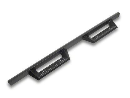 Barricade Canyon Drop Steps; Textured Black (07-19 Sierra 3500 HD Extended/Double Cab)