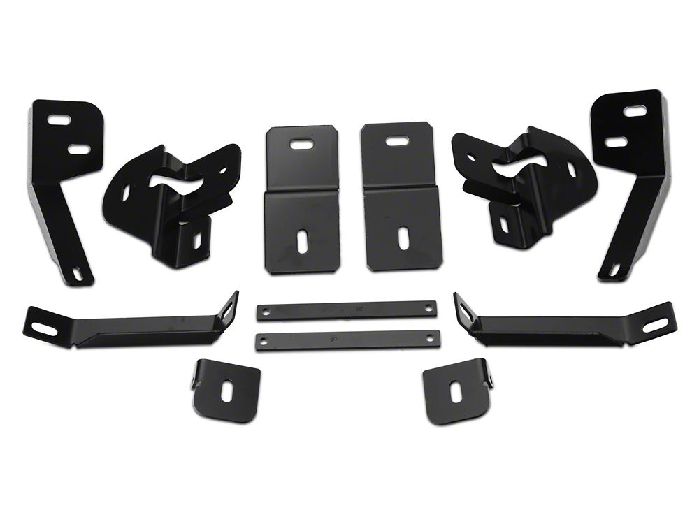 Barricade 3-Inch Side Step Bars; Gloss Black (10-24 RAM 2500 Mega Cab)