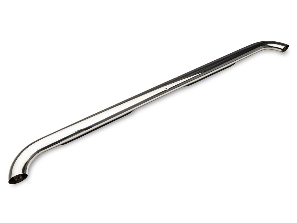 Barricade 4-Inch Oval Bent End Side Step Bars; Stainless Steel (10-24 RAM 2500 Mega Cab)