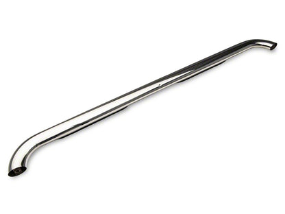 Barricade 4-Inch Oval Bent End Side Step Bars; Stainless Steel (10-24 RAM 2500 Mega Cab)