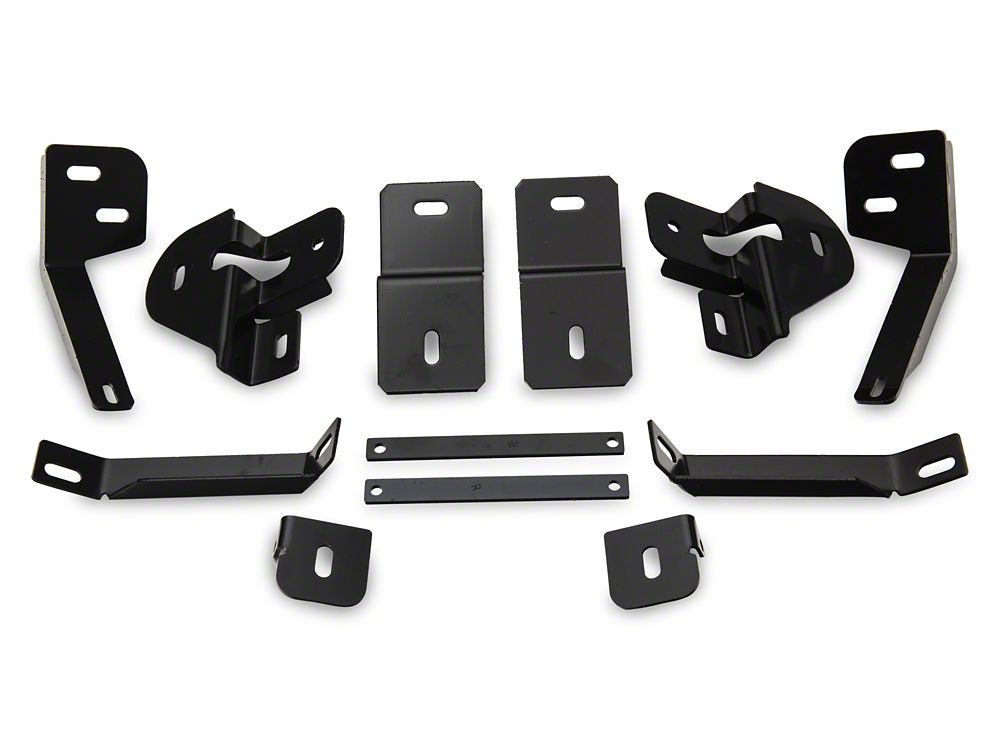 Barricade 4-Inch Oval Bent End Side Step Bars; Stainless Steel (10-24 RAM 2500 Mega Cab)