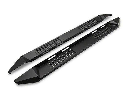 Barricade Steel Running Boards; Black (10-24 RAM 2500 Crew Cab)