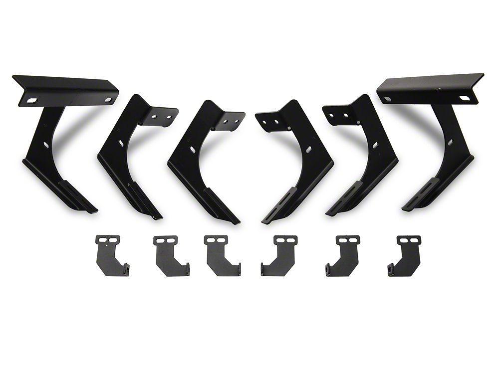Barricade Steel Running Boards; Black (10-24 RAM 2500 Crew Cab)