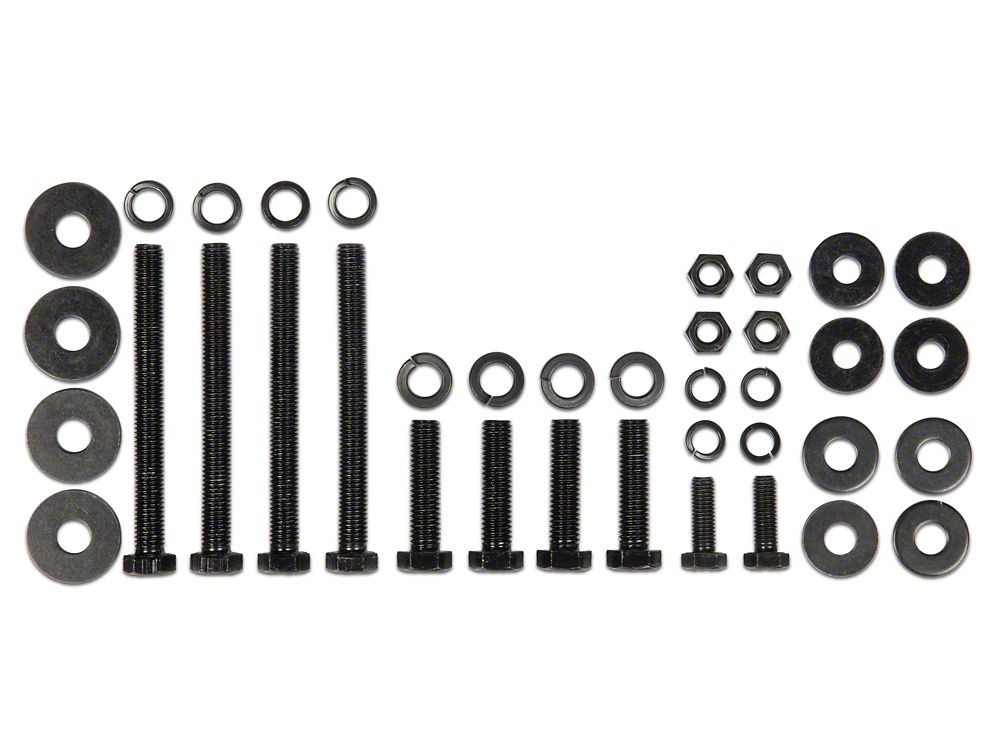Barricade Replacement Side Step Bar Hardware Kit for SHR2070 Only (10-24 RAM 3500 Crew Cab)