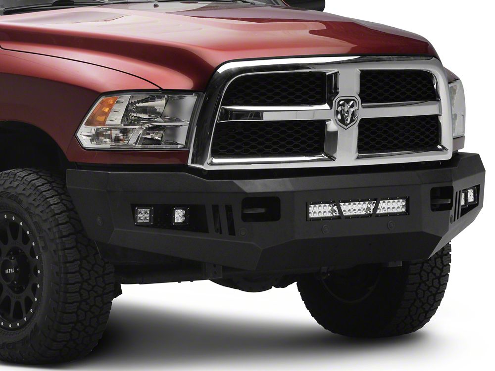 Barricade HD Front Bumper with LED Fog Lights and 20-Inch LED Light Bar (10-18 RAM 2500)