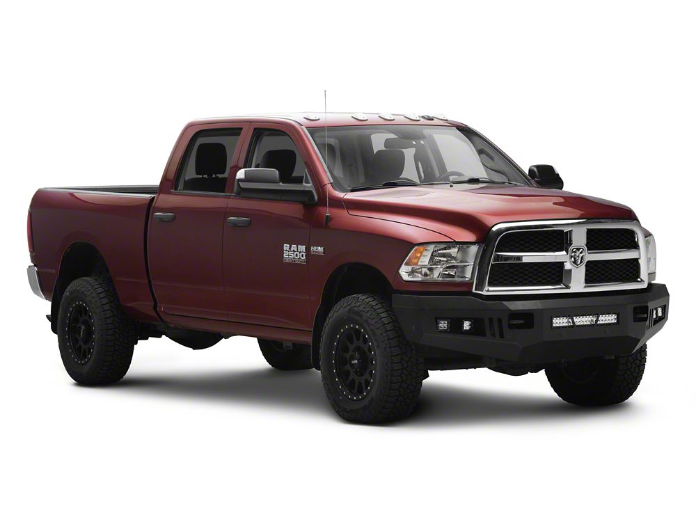 Barricade HD Front Bumper with LED Fog Lights and 20-Inch LED Light Bar (10-18 RAM 2500)