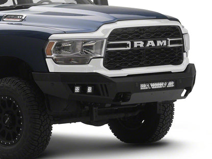 Barricade HD Front Bumper with LED Fog Lights and 20-Inch LED Light Bar (19-26 RAM 2500)
