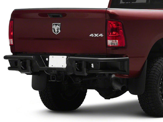 Barricade HD4 Tubular Rear Bumper with LED Fog Lights (19-26 RAM 2500)