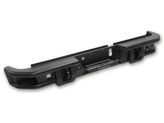 Barricade HD4 Tubular Rear Bumper with LED Fog Lights (10-18 RAM 2500)