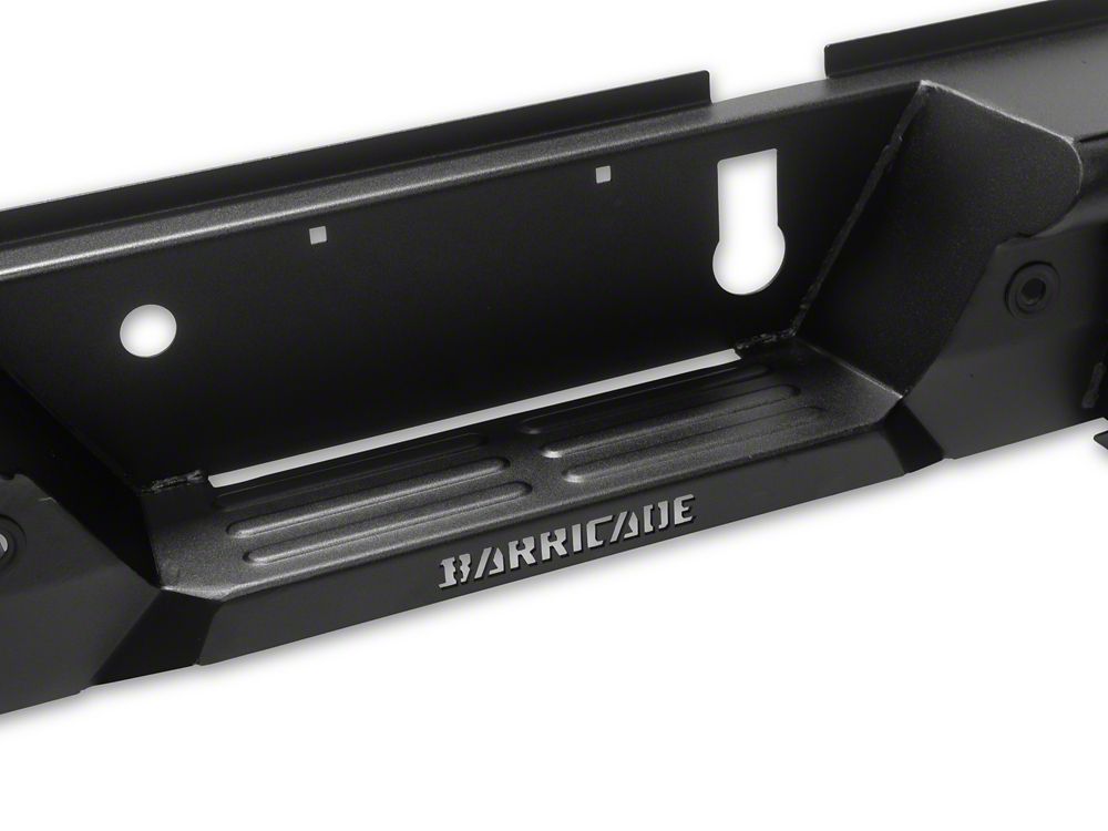 Barricade HD4 Tubular Rear Bumper with LED Fog Lights (19-26 RAM 3500)