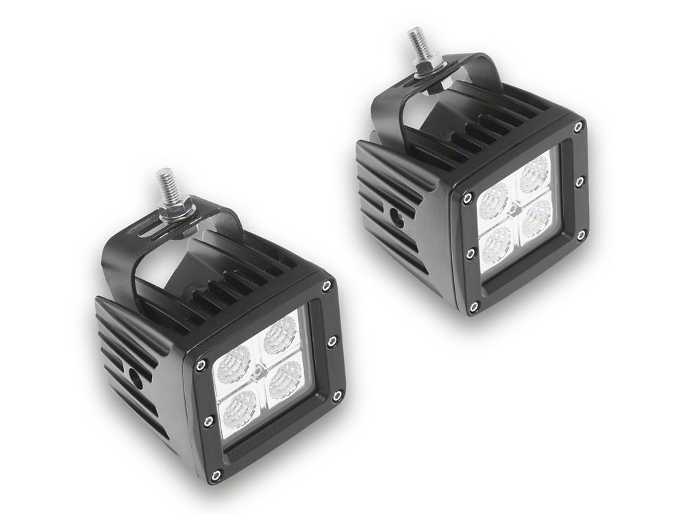 Barricade HD4 Tubular Rear Bumper with LED Fog Lights (19-26 RAM 3500)