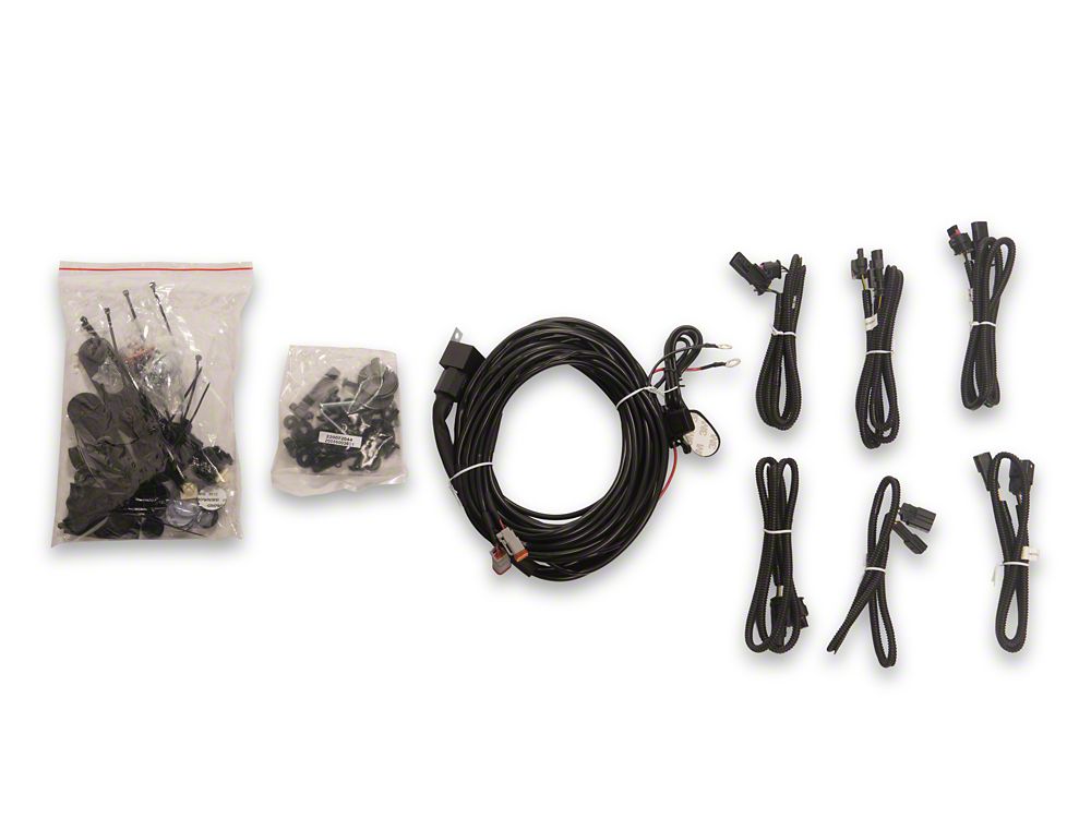 Barricade HD4 Tubular Rear Bumper with LED Fog Lights (19-26 RAM 3500)