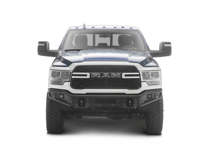 Barricade HD4 Tubular Front Bumper with LED Fog Lights (19-26 RAM 2500)